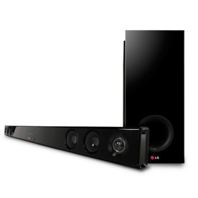 LG 300-Watt 2.1-Channel Soundbar and Wireless Subwoofer 
