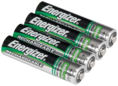Energizer 4-Pack AAA NiMH Rechargeable Batteries 14.99