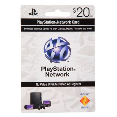 Sony PlayStation Prepaid $20 20.0