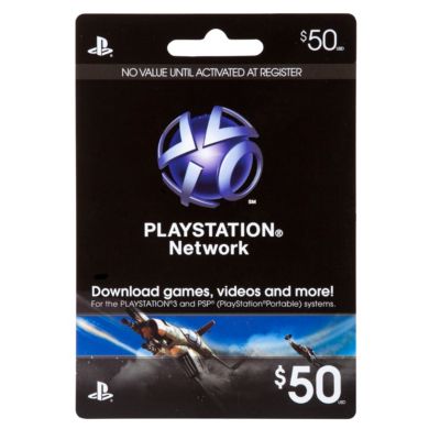 Sony PlayStation Prepaid $50 50.0
