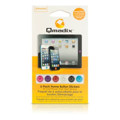 Qmadix Home Button Stickers Apple Devices 4.99