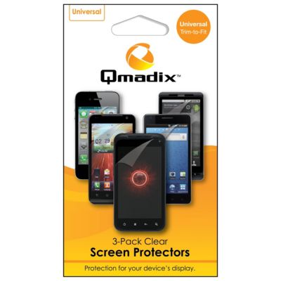 Qmadix 3-Pack Universal Screen Protector 9.99