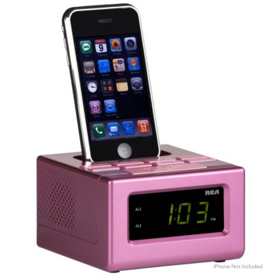 RCA Clock Radio Docking Station for iPhone and iPod 29.950000762939453125