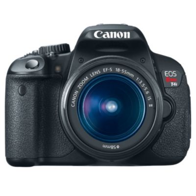 Canon EOS Rebel T4i 18 Megapixel Digital SLR Camera with 18-55mm IS Lens