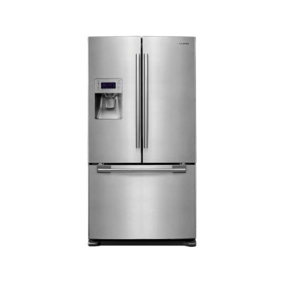 Samsung 25.5 Cu. Ft. Stainless Steel French Door Refrigerator The price is $2,399.00.