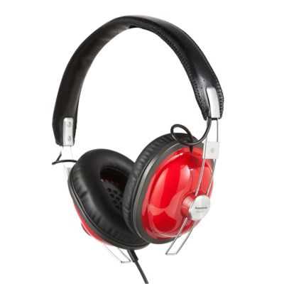 Panasonic Red Retro Style Headphones