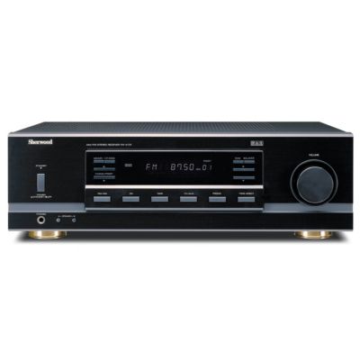 Sherwood 210-Watt Stereo Receiver with A/B Speaker Switching via Remote No price available.