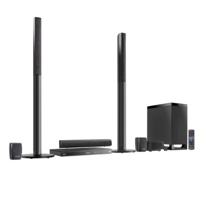 Panasonic 1,000-Watt 3D 5.1 Channel Blu-ray Disc Home Theater No price available.