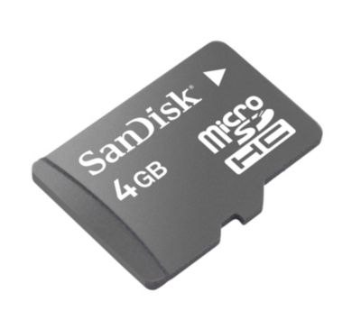 SanDisk 4GB microSDHC™ Card 9.95