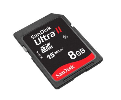 SanDisk 8GB Ultra® II SDHC Card 24.99