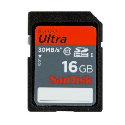 San Disk 16GB Ultra SDHC™ UHS-I Card 29.99