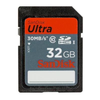 San Disk 32GB Ultra SDHC™ UHS-I Card