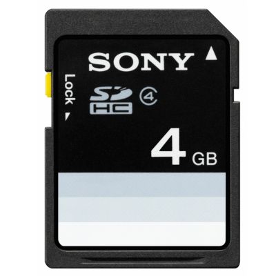 Sony 4GB SDHC™ Memory Card