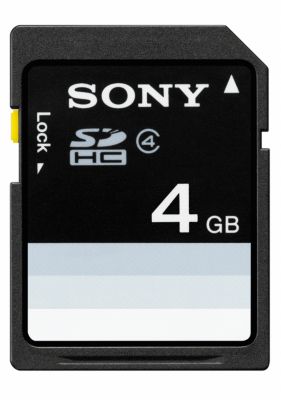 Sony 4GB SDHC™ Memory Card 5.99