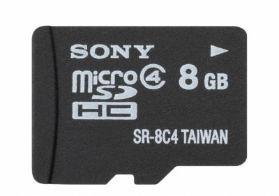 Sony 8GB microSDHC™ Memory Card