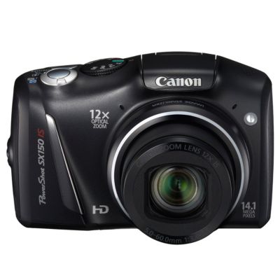Canon PowerShot 14.1 Megapixel Digital Camera with 12x Optical Zoom, 3' LCD 119.95
