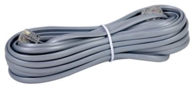 RCA 25' Silver Phone Line Cord 4.99