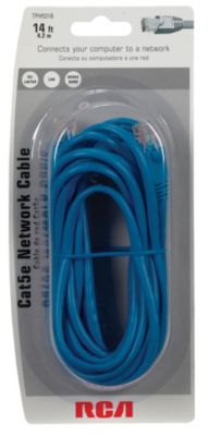 RCA 14' Cat5e Computer Ethernet Cable 9.99