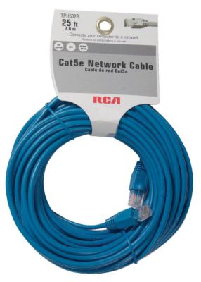 RCA 25' Cat5e Computer Ethernet Cable 14.99
