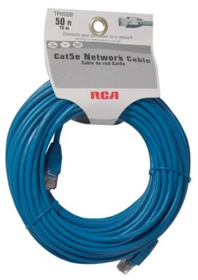 RCA 50' Cat5e Computer Ethernet Cable 24.99