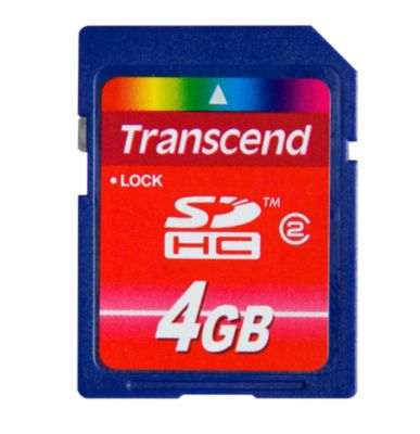 Transcend 4GB SDHC Card 4.95