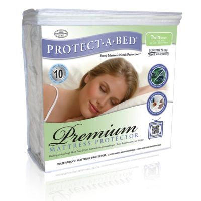 Protect-A-Bed Premium Waterproof Bedding Encasement (Fits Twin 38' x 75', 14' Height Maximum) 15.95
