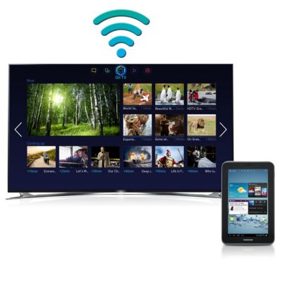 Samsung 55' 3D LED Smart HDTV with 8GB 7' Android Jelly Bean Galaxy Tablet 2517.99