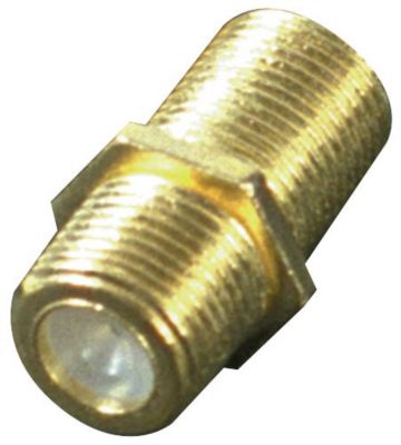 RCA Coaxial Cable Feed-Thru / In-Line Connectors (Two) 1.99