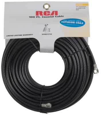 RCA 100' RG6 Coaxial Cable 29.99