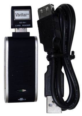 Vivitar 50-in-1 Card Reader/Writer 12.95