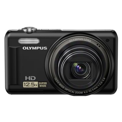 Olympus 14 Megapixel Black Camera with 12.5x Wide-Angle Optical Zoom 79.99