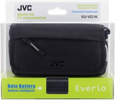 JVC Camcorder Starter Kit with Data Battery and Carrying Bag 39.95