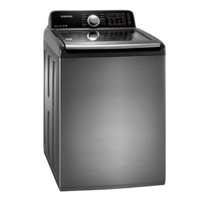 Samsung 4.5 Cu. Ft. Stainless Platinum High-Efficiency Top-Load Washer 764.99