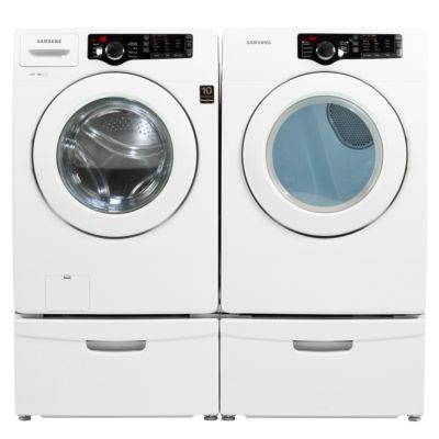 Samsung 3.6 Cu. Ft. Front-Load Washer and  7.3 Cu. Ft. Electric Dryer 