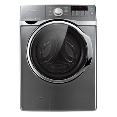 Samsung 4.0 Cu. Ft. Stainless Platinum Steam Front-Load Washer 
