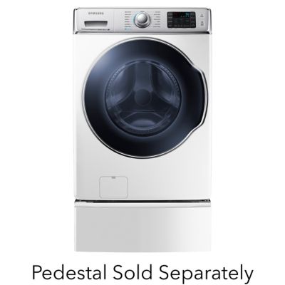 Samsung 5.6 Cu. Ft. Steam Front-Load Washer (Pedestal Sold Separately)