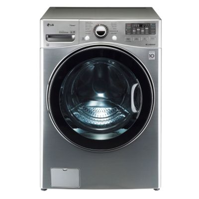 LG 4.0 Cu. Ft. Graphite Steel Steam Front-Load Washer 