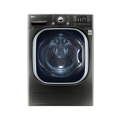 LG 4.5 Cu. Ft. Black Stainless Steel Steam Washer