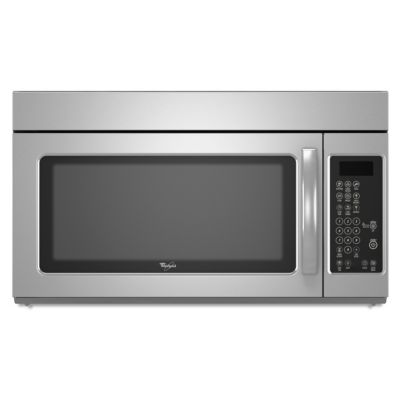 Whirlpool 1.6 Cu. Ft. 1,000-Watt Stainless Steel Over-the-Range Microwave 224.9900054931640625