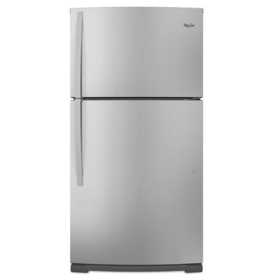 Whirlpool 21.1 Cu. Ft. Stainless Steel Top-Freezer Refrigerator