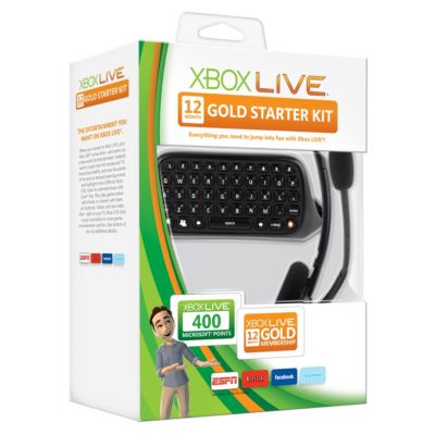 Xbox Live 12-Month Gold Starter Kit 59.95