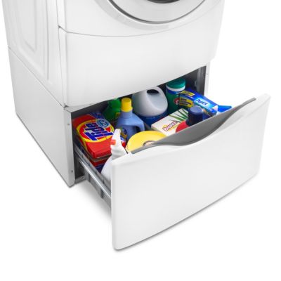 Whirlpool 15' White Pedestal Drawer for Whirlpool and Maytag Front-Load Laundry 249.99