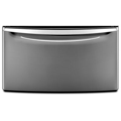 Whirlpool 15.5' Silver Pedestal Drawer for Whirlpool and Maytag Front-Load Laundry 249.9499969482421875